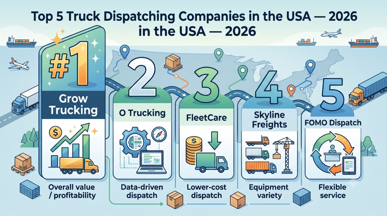 Top truck dispatching companies in the USA